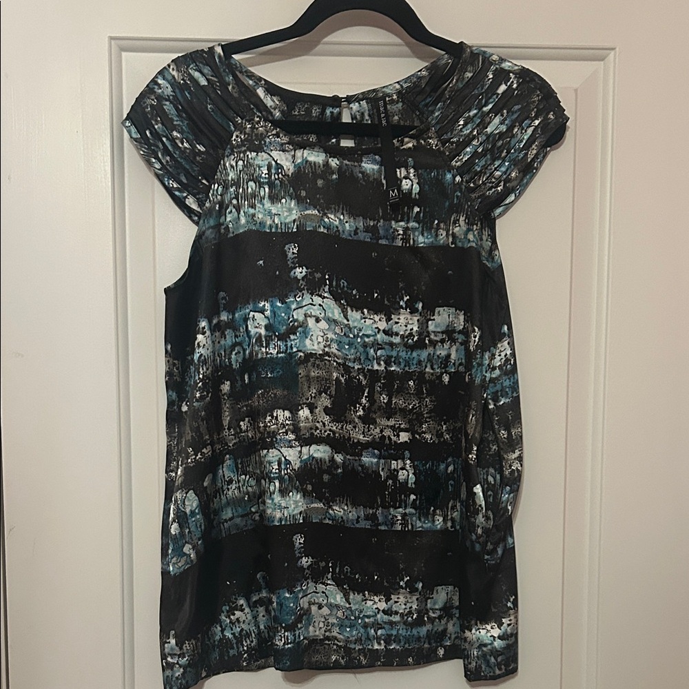 Mac and Jac Abstract Print Women's Top